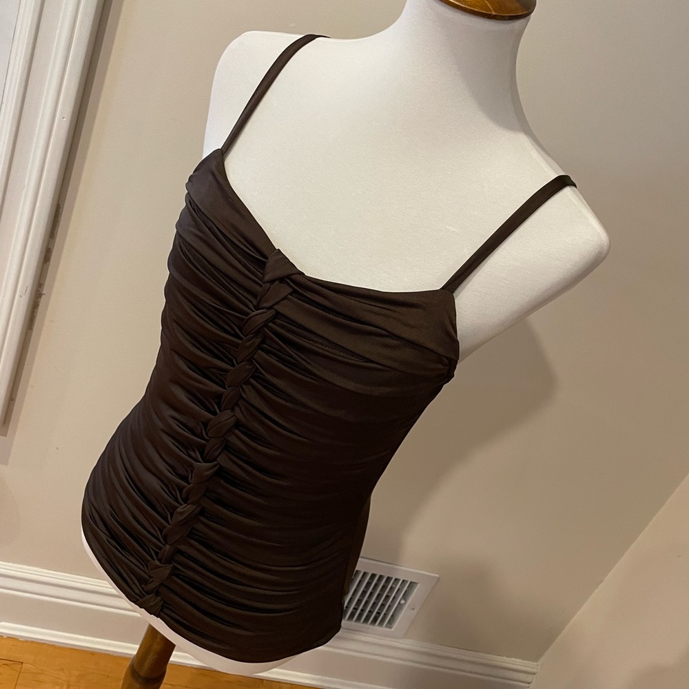 Front Braided Ruffle Top - Picture 5 of 11
